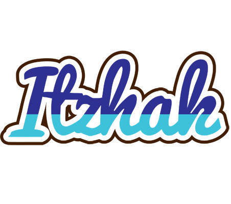 Itzhak raining logo