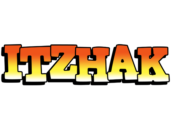 Itzhak sunset logo