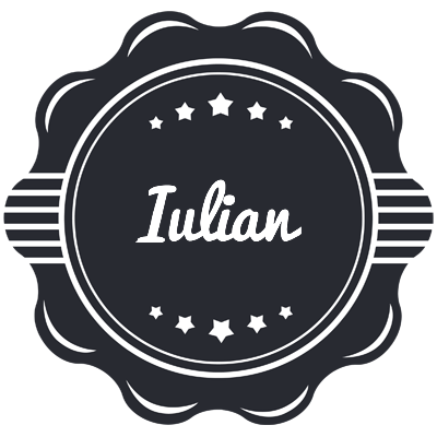 Iulian badge logo