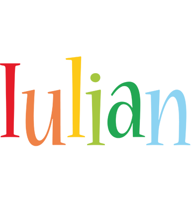 Iulian birthday logo