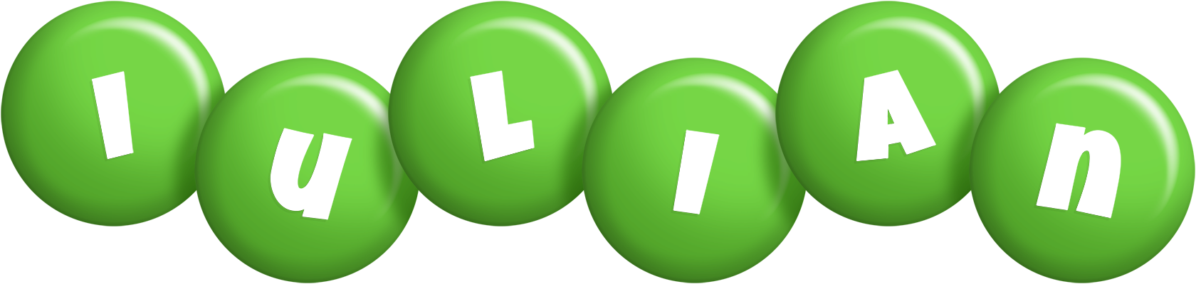 Iulian candy-green logo