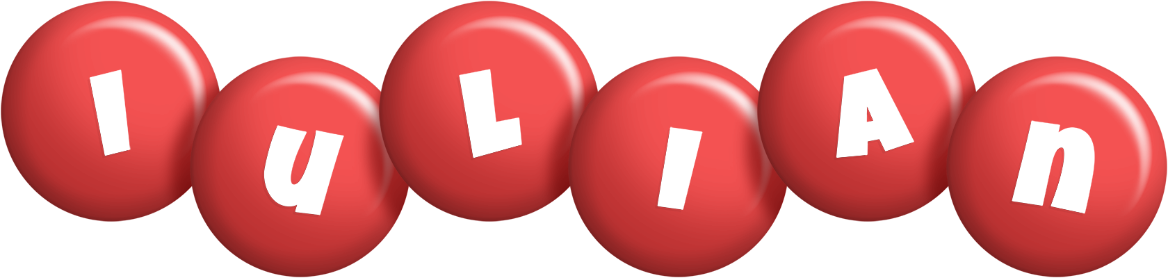 Iulian candy-red logo