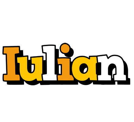 Iulian cartoon logo