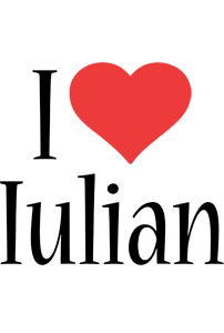 Iulian i-love logo
