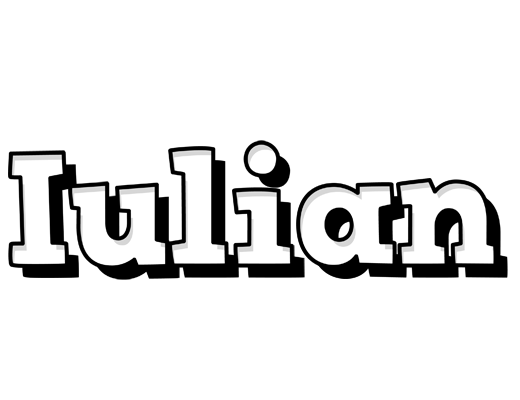 Iulian snowing logo