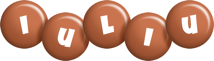 Iuliu candy-brown logo