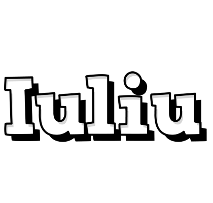 Iuliu snowing logo