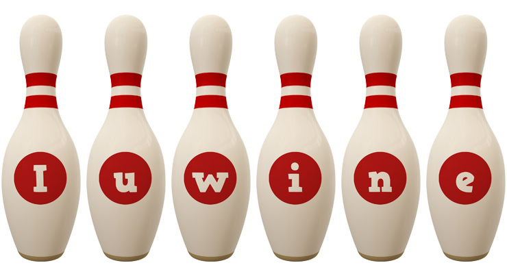 Iuwine bowling-pin logo