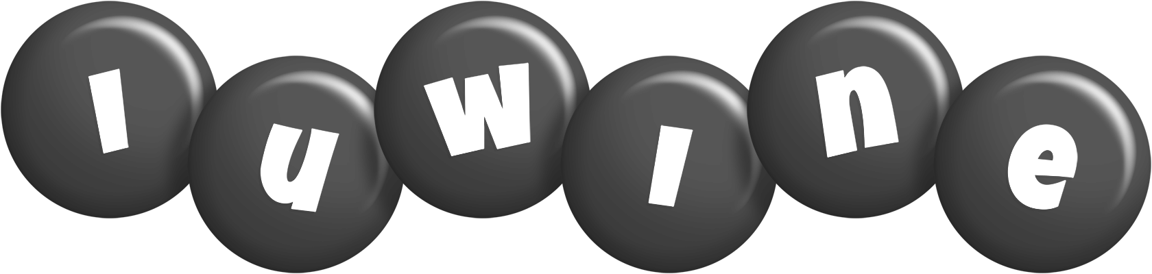 Iuwine candy-black logo