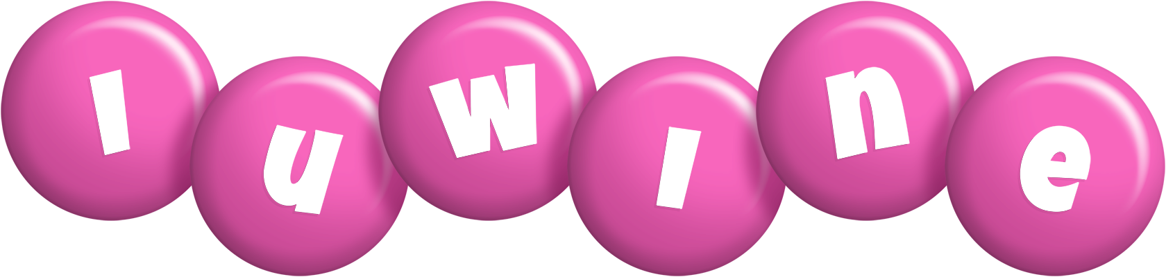 Iuwine candy-pink logo