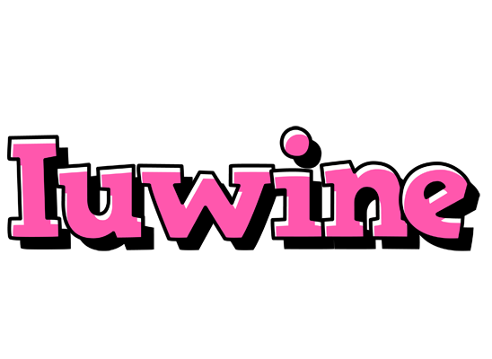 Iuwine girlish logo