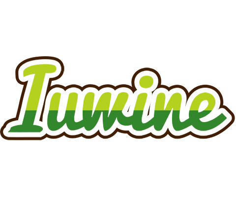 Iuwine golfing logo