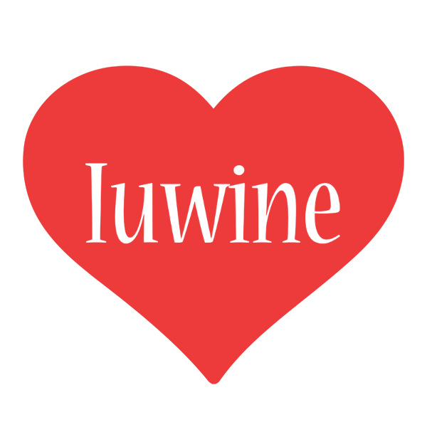 Iuwine love logo