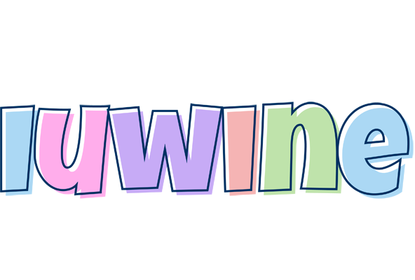 Iuwine pastel logo