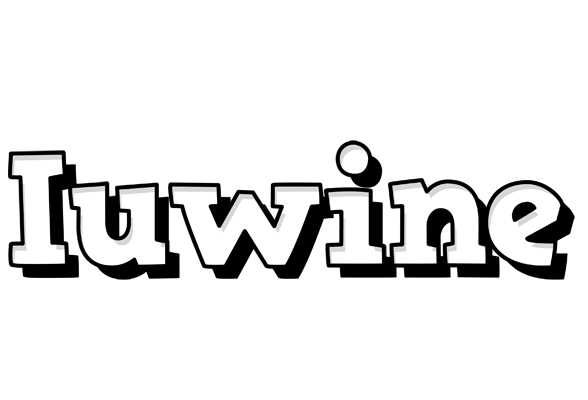 Iuwine snowing logo