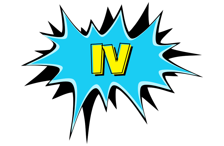 Iv amazing logo