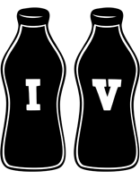 Iv bottle logo