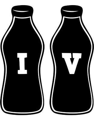 Iv bottle logo