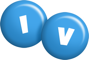 Iv candy-blue logo