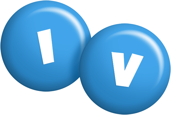 Iv candy-blue logo