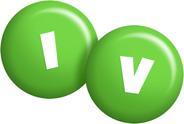 Iv candy-green logo