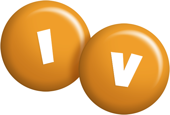 Iv candy-orange logo