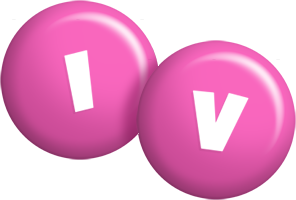 Iv candy-pink logo