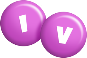 Iv candy-purple logo