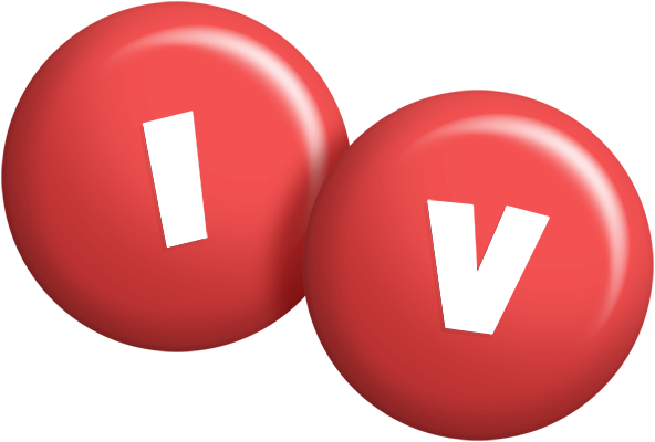 Iv candy-red logo