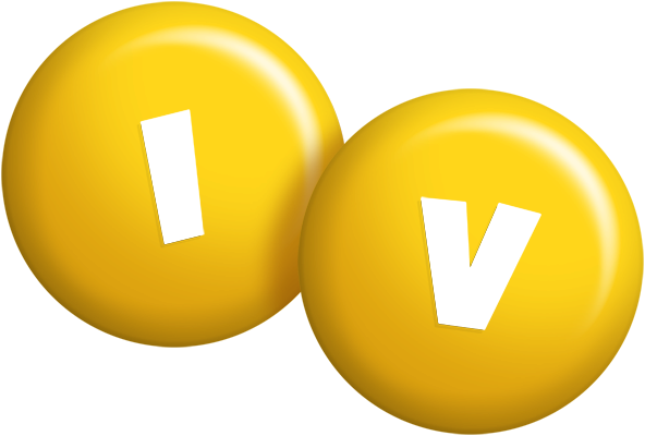 Iv candy-yellow logo