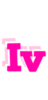 Iv dancing logo