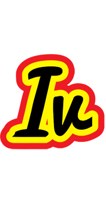 Iv flaming logo