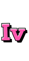 Iv girlish logo