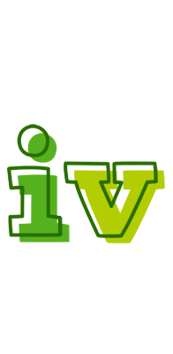 Iv juice logo