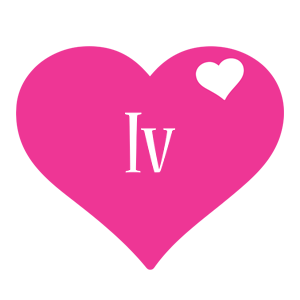 Iv love-heart logo