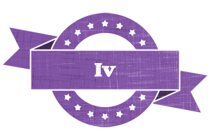 Iv royal logo