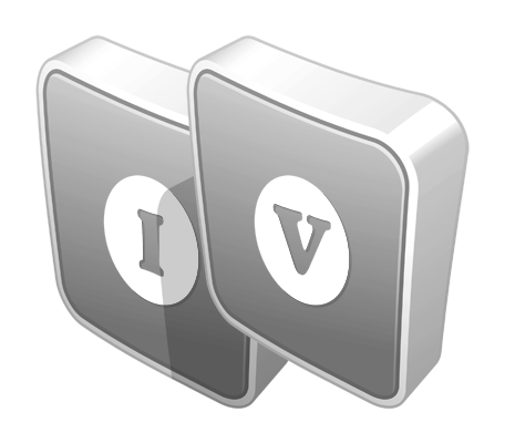 Iv silver logo