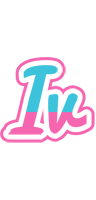 Iv woman logo