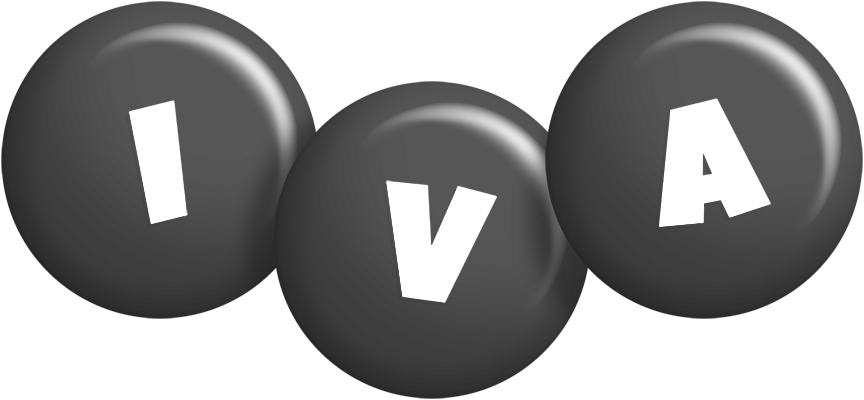 Iva candy-black logo