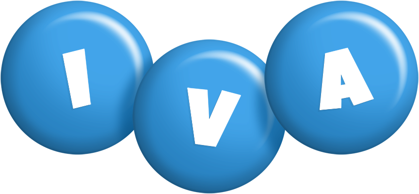 Iva candy-blue logo