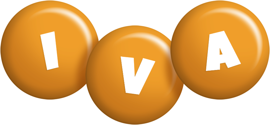 Iva candy-orange logo