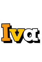 Iva cartoon logo
