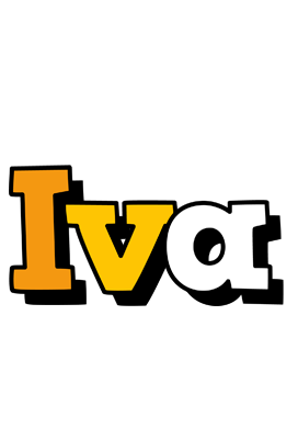 Iva cartoon logo