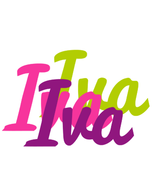 Iva flowers logo