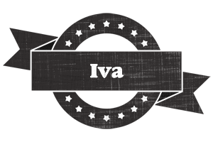 Iva grunge logo