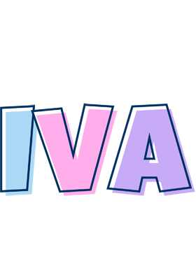 Iva pastel logo
