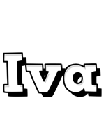 Iva snowing logo