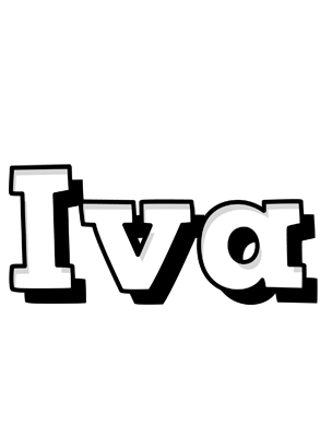 Iva snowing logo