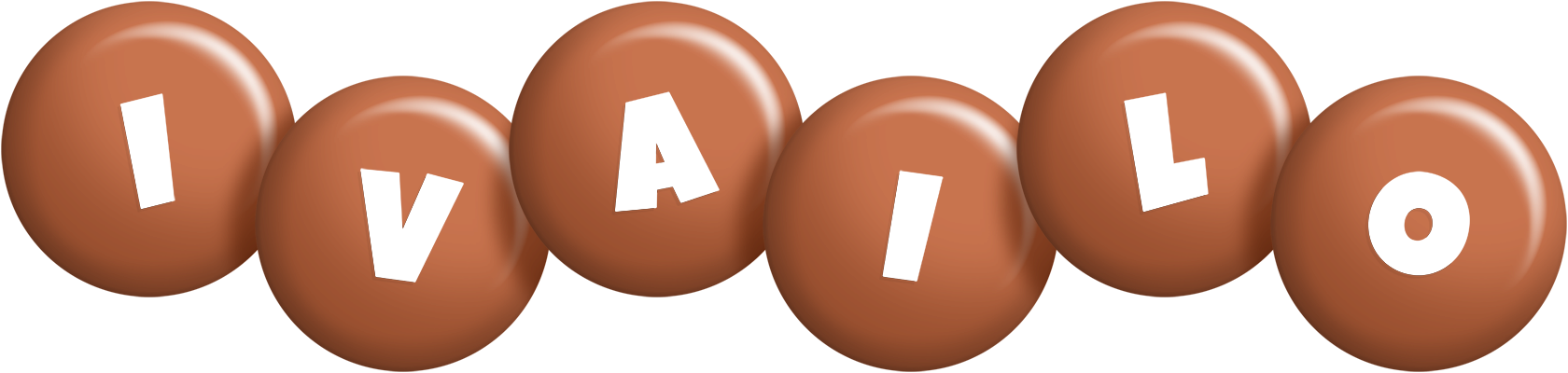 Ivailo candy-brown logo