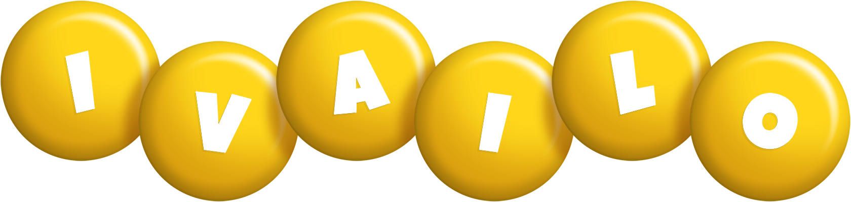 Ivailo candy-yellow logo